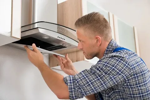 Kitchen exhaust fan cleaning